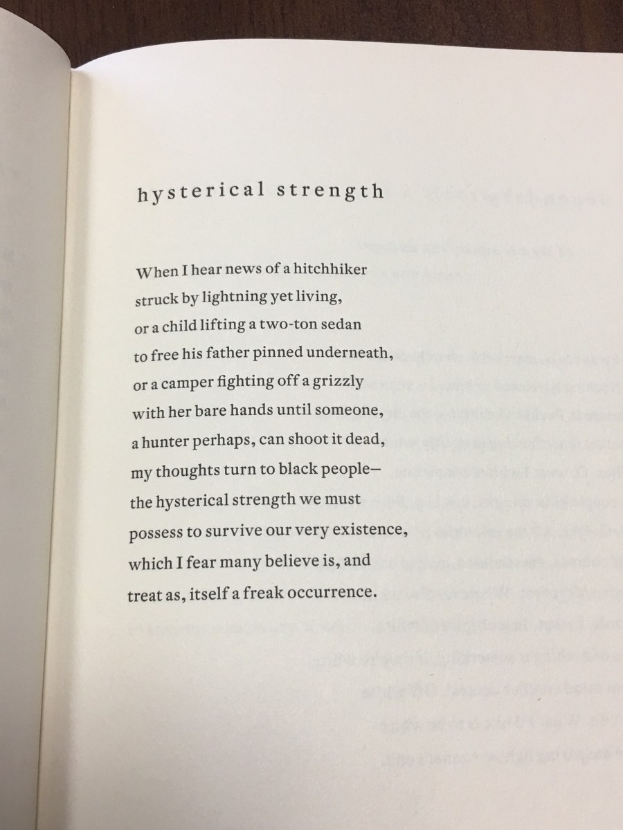 When I hear news of a hitchhiker / struck by lightening yet still living