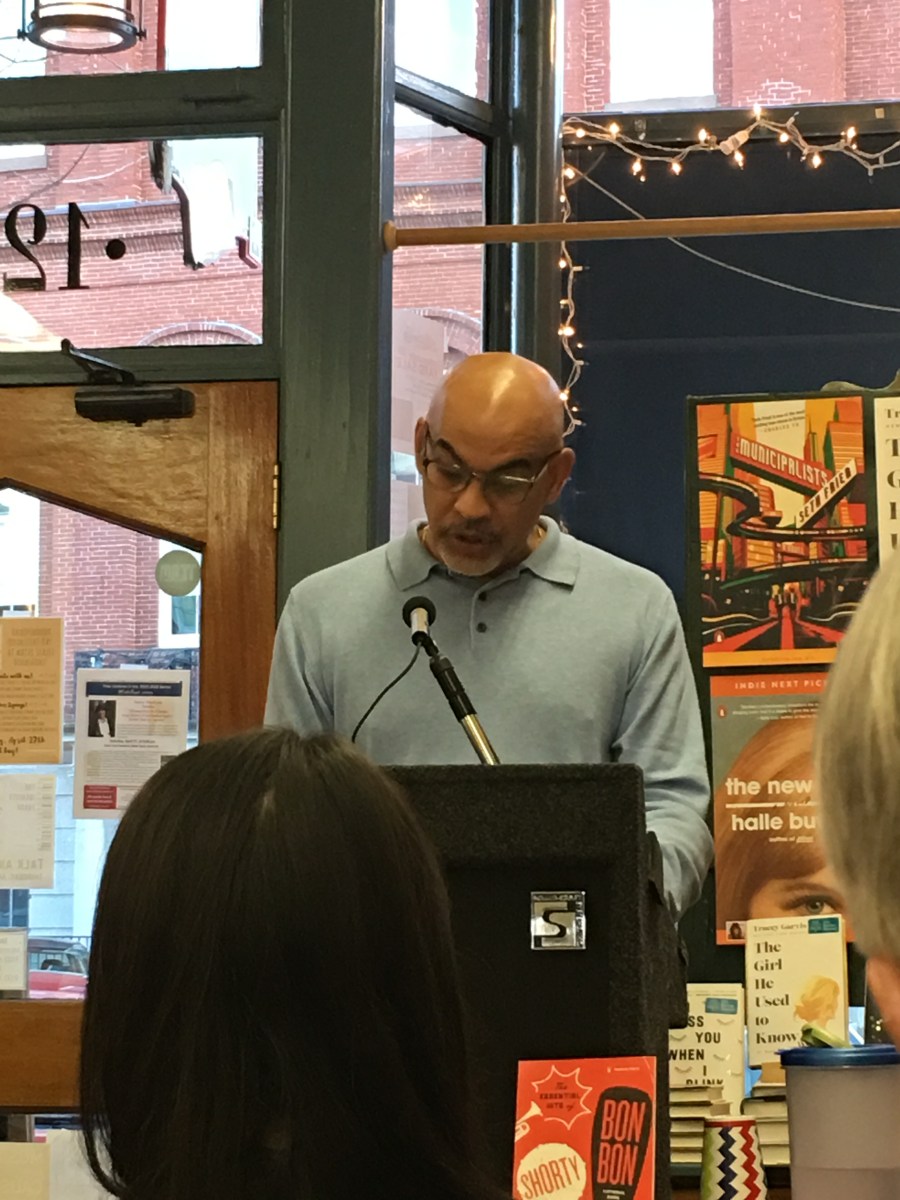 Poet Willie Perdomo reading from his new collection, The Crazy Bunch