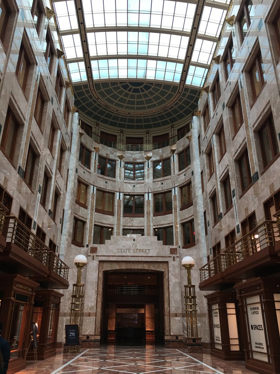 Inside few of 75 State Street Building